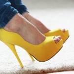 Желтые туфли - стильная обувь для самых ярких