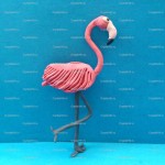 Фламинго из пластилина